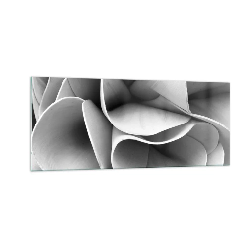 Billede på glas - Hvad der sker i rummet - 100x40 cm