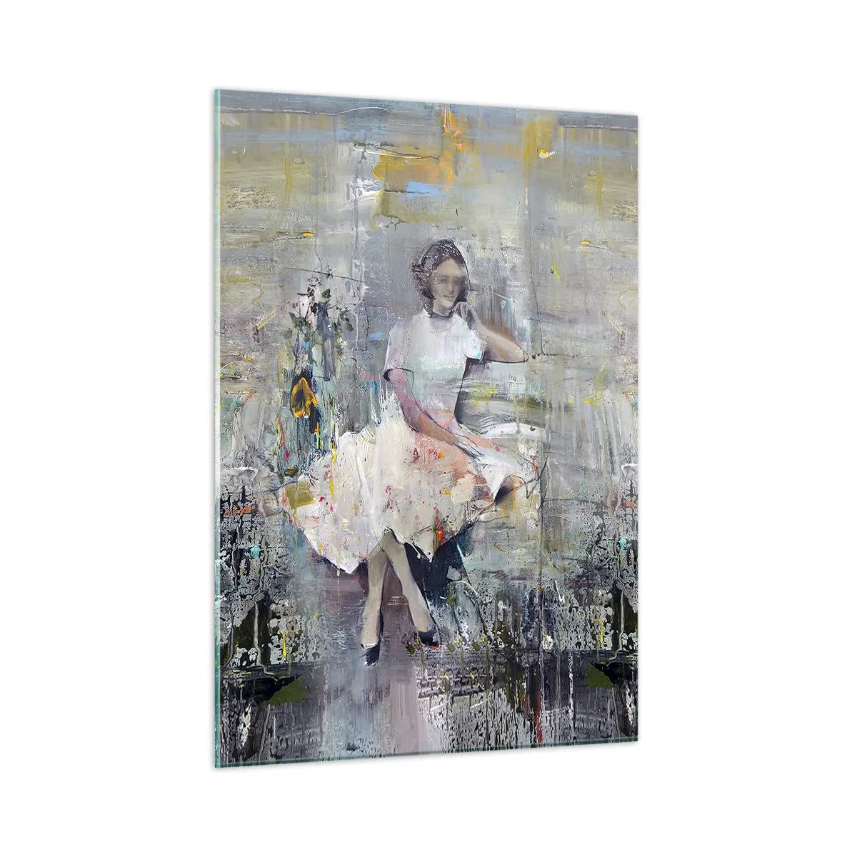 Billede på glas - Klassisk og moderne - 50x70 cm