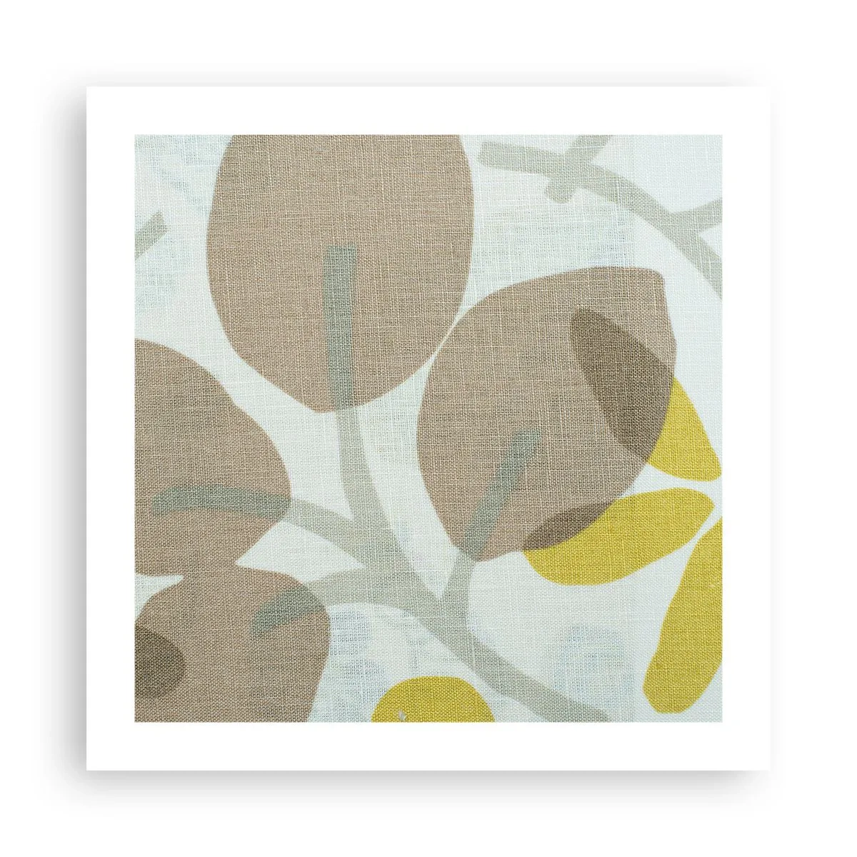 Plakat - Komposition i solskinnet - 50x50 cm