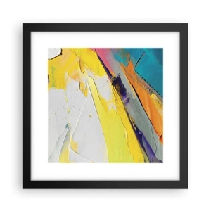 Plakat i sort ramme - Lysets anatomi - 30x30 cm