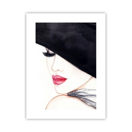 Plakat - Elegance og sensualitet - 30x40 cm