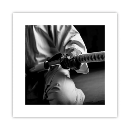 Plakat - En krigers sjæl - 30x30 cm