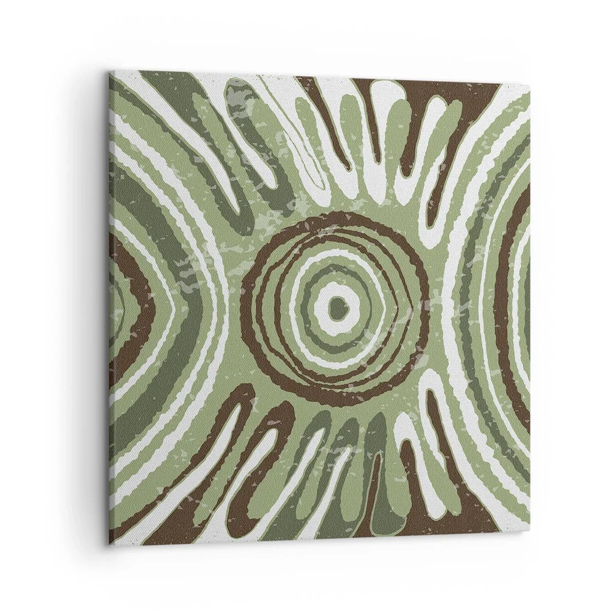 Lærredstryk - Billede på lærred - Eksplosion af følelser - 50x50 cm