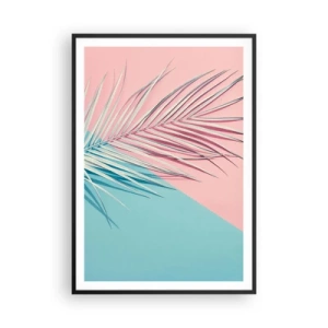 Plakat i sort ramme - Tropisk indtryk - 70x100 cm