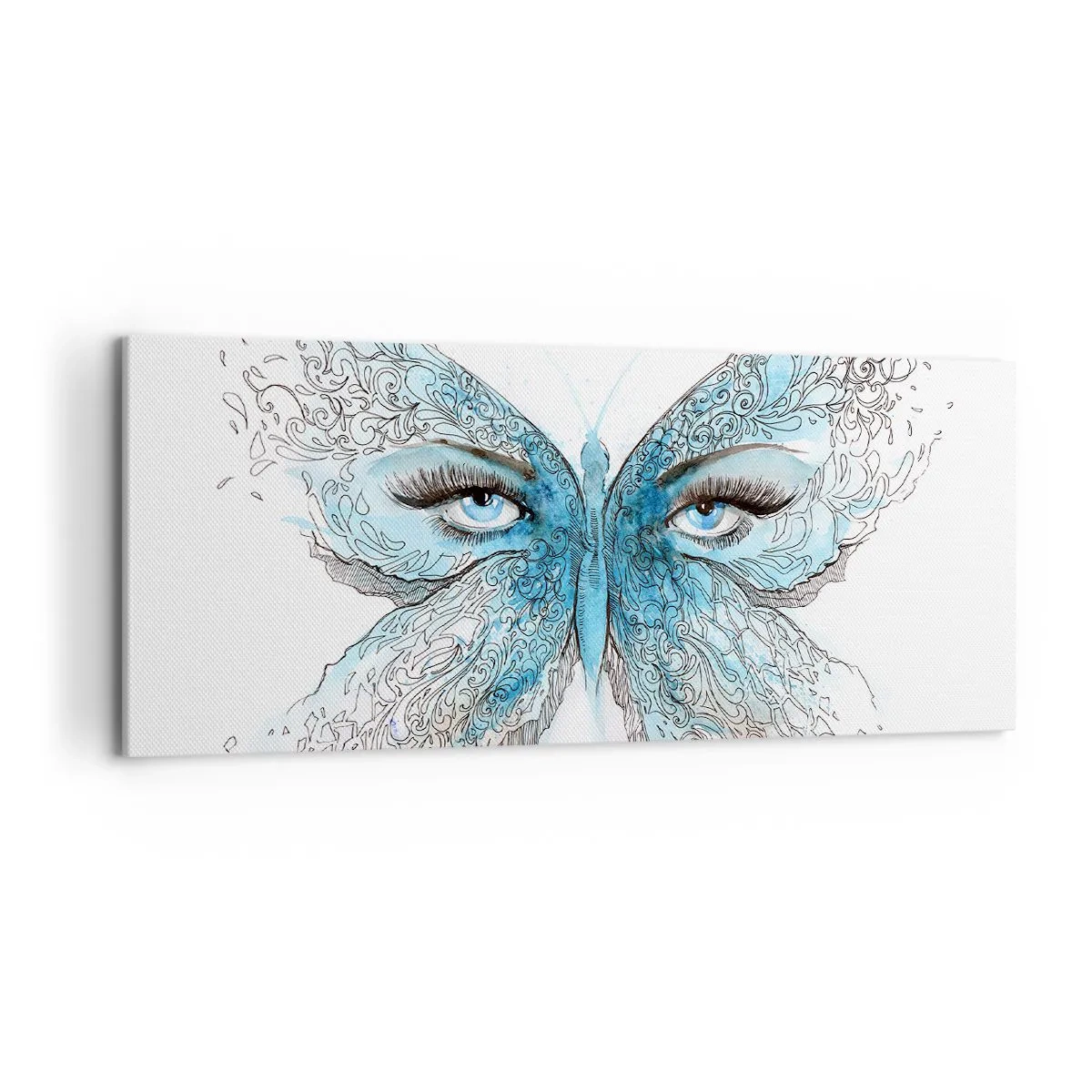 Lærredstryk - Billede på lærred - Eros bedemantis - 120x50 cm