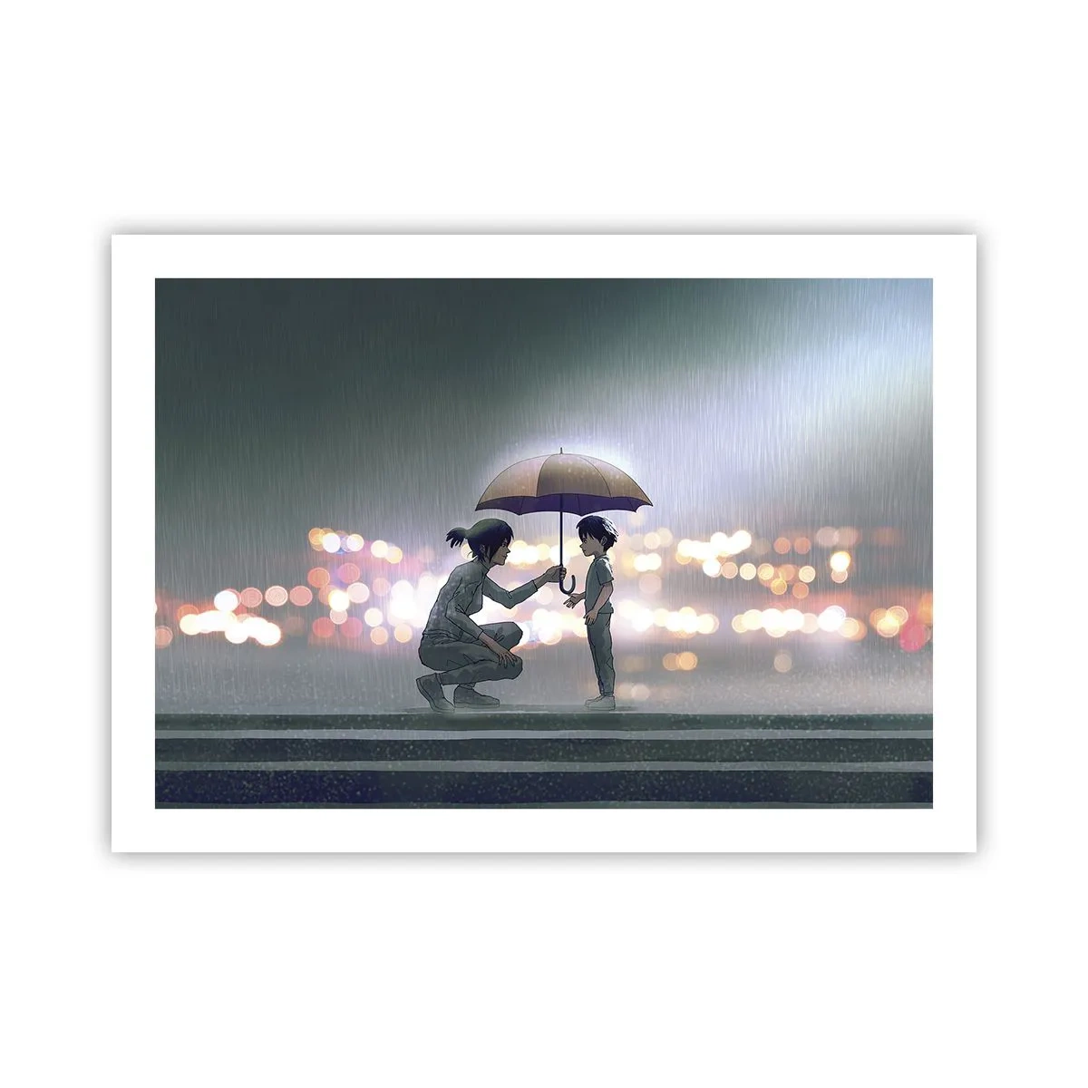 Plakat - Og alt er godt nu - 70x50 cm