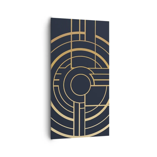 Lærredstryk - Billede på lærred - At vende tingene på hovedet - 65x120 cm