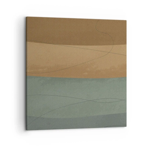 Lærredstryk - Billede på lærred - Vandret sammensætning - 50x50 cm