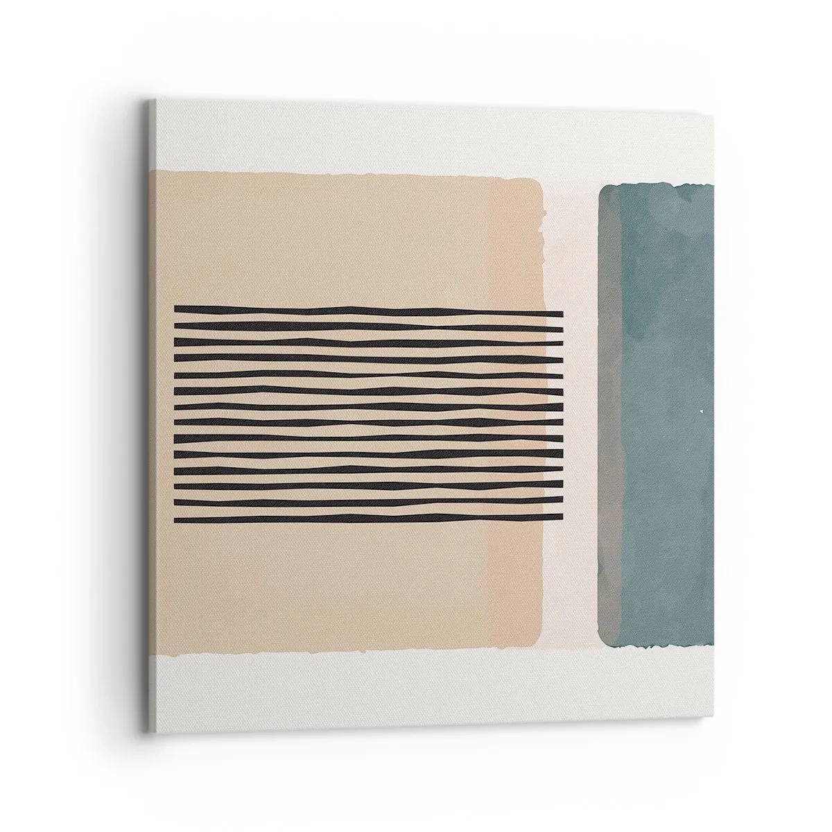 Lærredstryk - Billede på lærred - Alt er i god stand - 70x70 cm