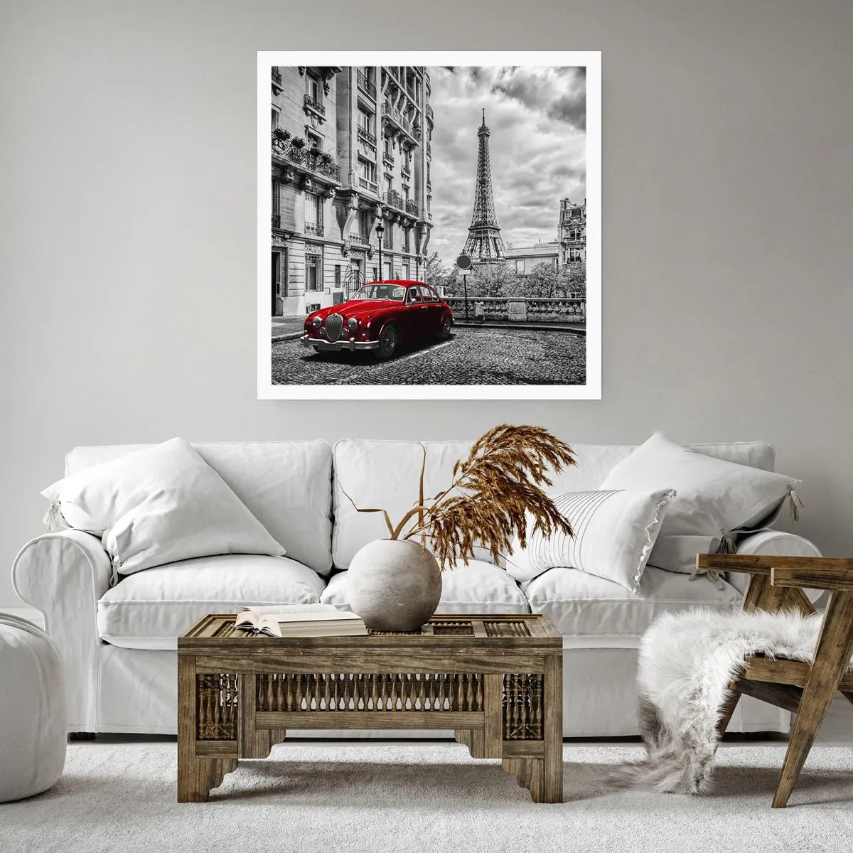 Plakat - Rovdyr i byen - 40x40 cm