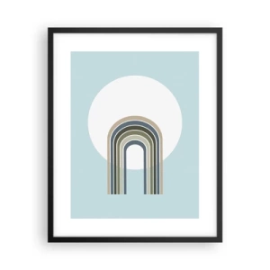Plakat i sort ramme - Uimodståelig tiltrækningskraft - 40x50 cm