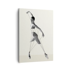 Lærredstryk - Billede på lærred - I verdens teater - 50x70 cm