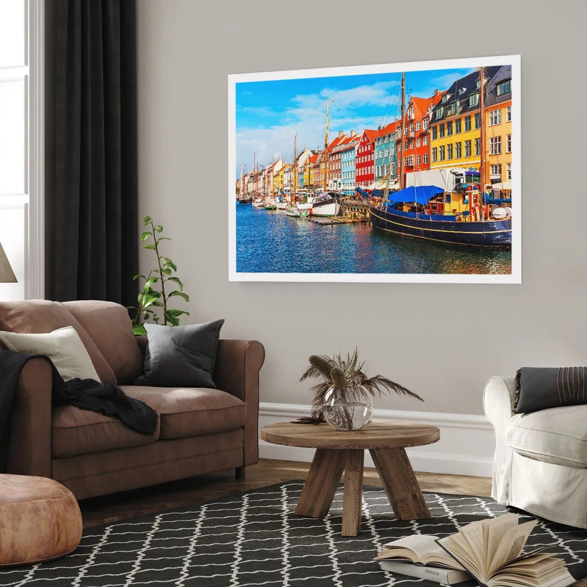 Plakat - Glædelig kaj - 70x50 cm