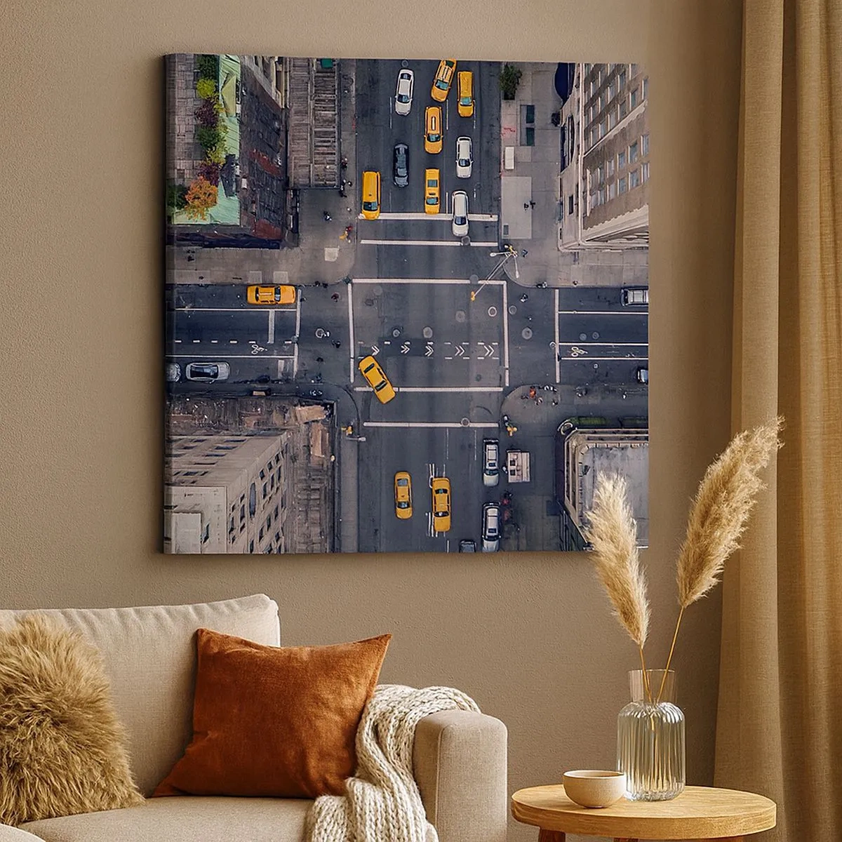 Lærredstryk - Billede på lærred - Et enkelt valg - 30x30 cm