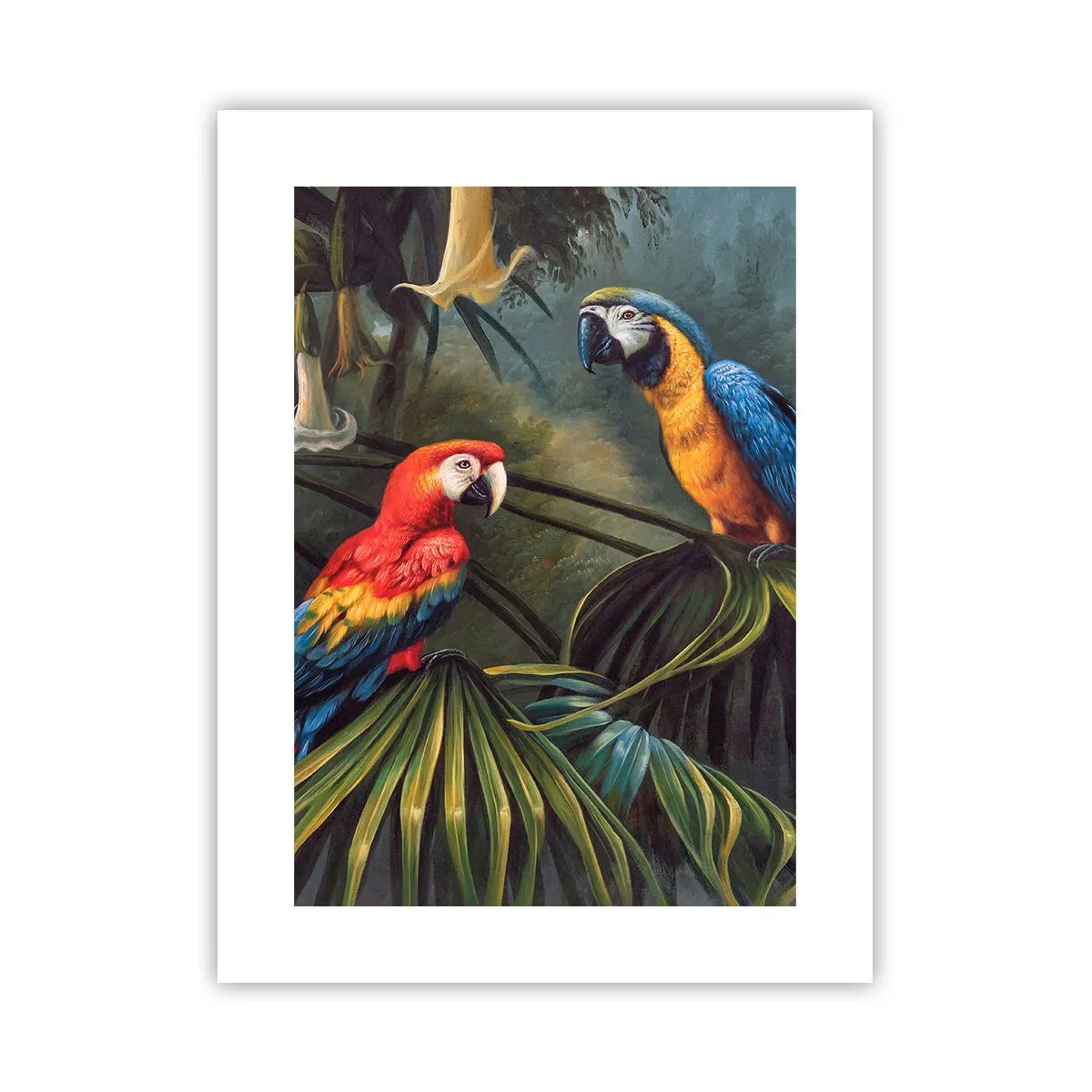Plakat - Romantik i troperne - 30x40 cm