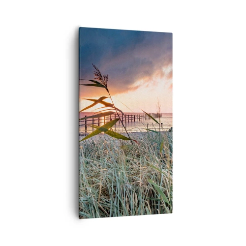 Lærredstryk - Billede på lærred - Ikke passerer med vinden - 55x100 cm