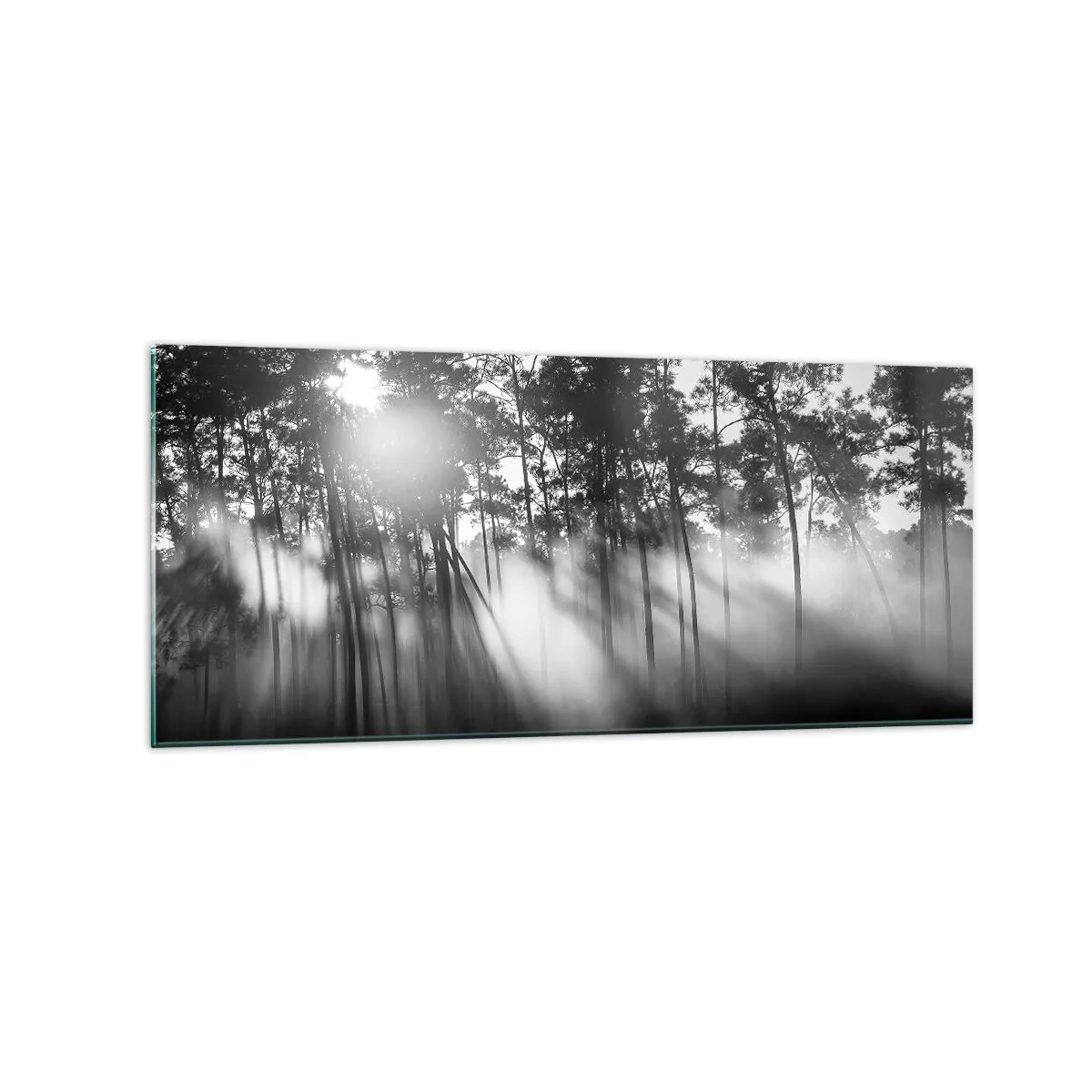 Billede på glas - Ustoppelig sol - 120x50 cm