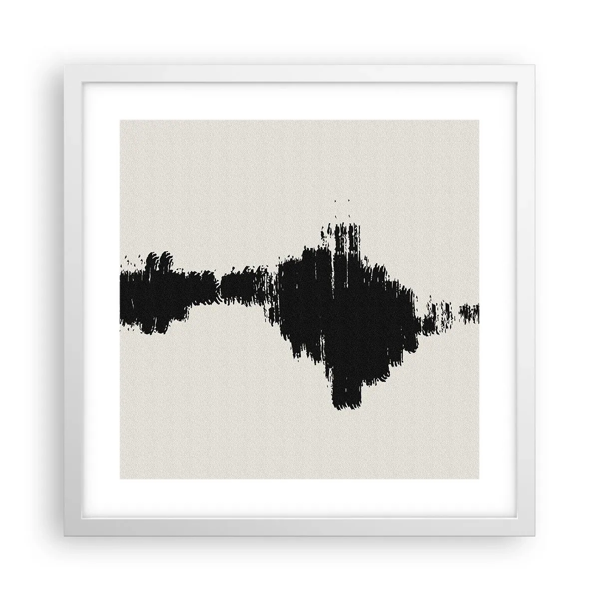 Plakat i hvid ramme - Fantasiens vibrationer - 40x40 cm