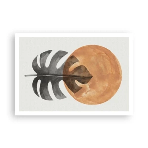 Plakat - Altid solen - 100x70 cm