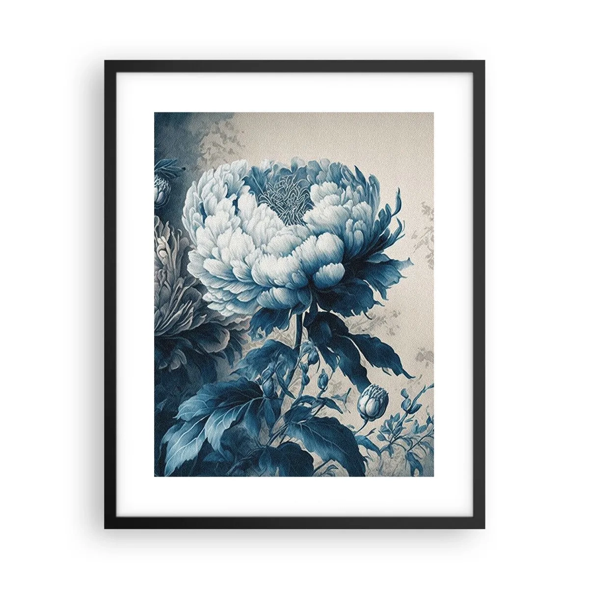 Plakat i sort ramme - Et godt matchet par - 40x50 cm