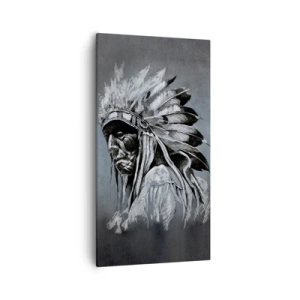 Lærredstryk - Billede på lærred - Tilbage til rødderne - 55x100 cm