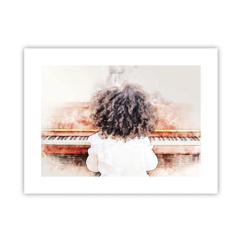 Plakat - i et ny verden - 40x30 cm