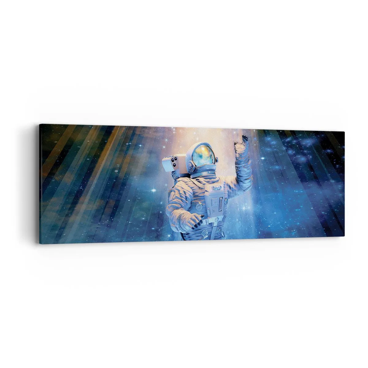 Lærredstryk - Billede på lærred - Endelig på destinationen - 90x30 cm