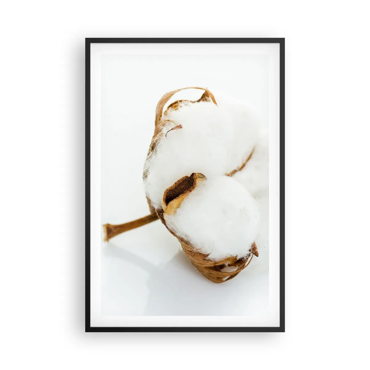 Plakat i sort ramme - Blød af natur - 61x91 cm