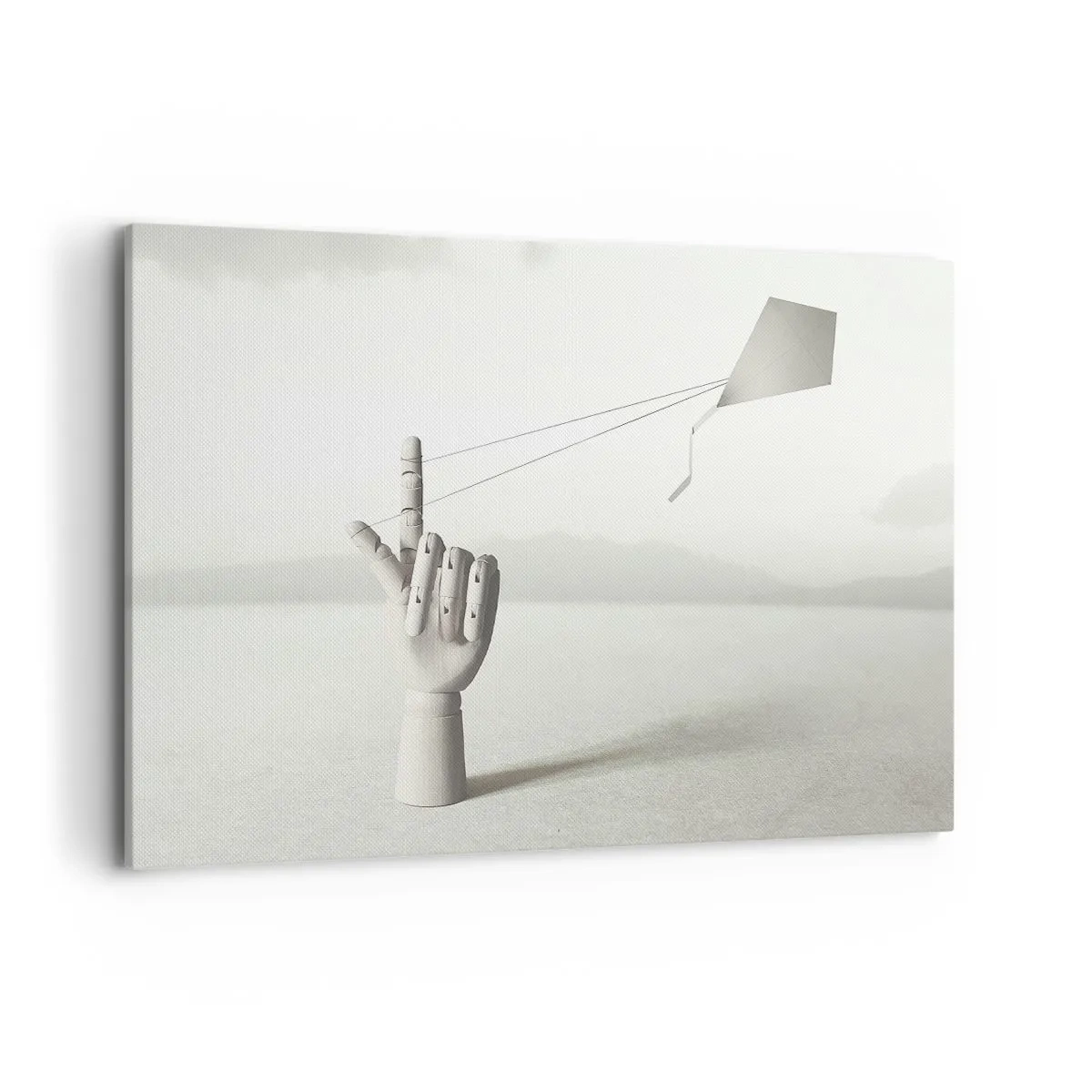 Lærredstryk - Billede på lærred - Styrkeprøve - 100x70 cm