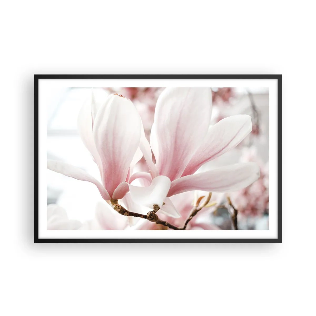 Plakat i sort ramme - Ømhedens umådelighed - 91x61 cm