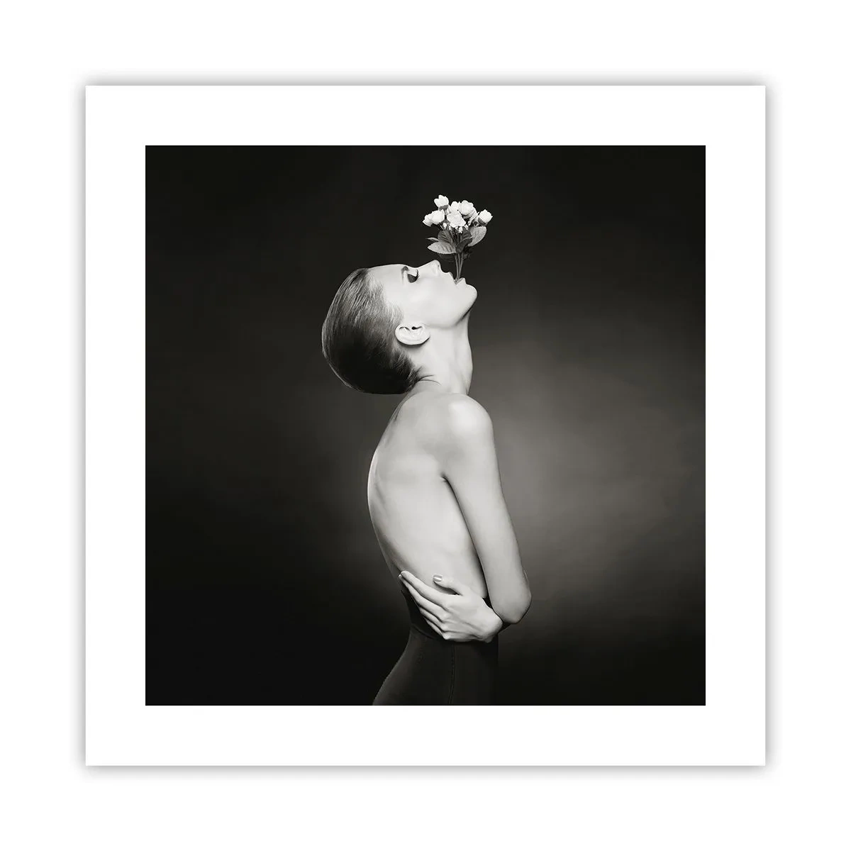 Plakat - Excentrisk elegance - 40x40 cm