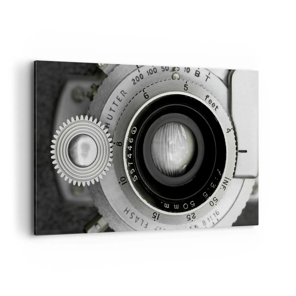 Lærredstryk - Billede på lærred - Historien om Hollywood - 120x80 cm