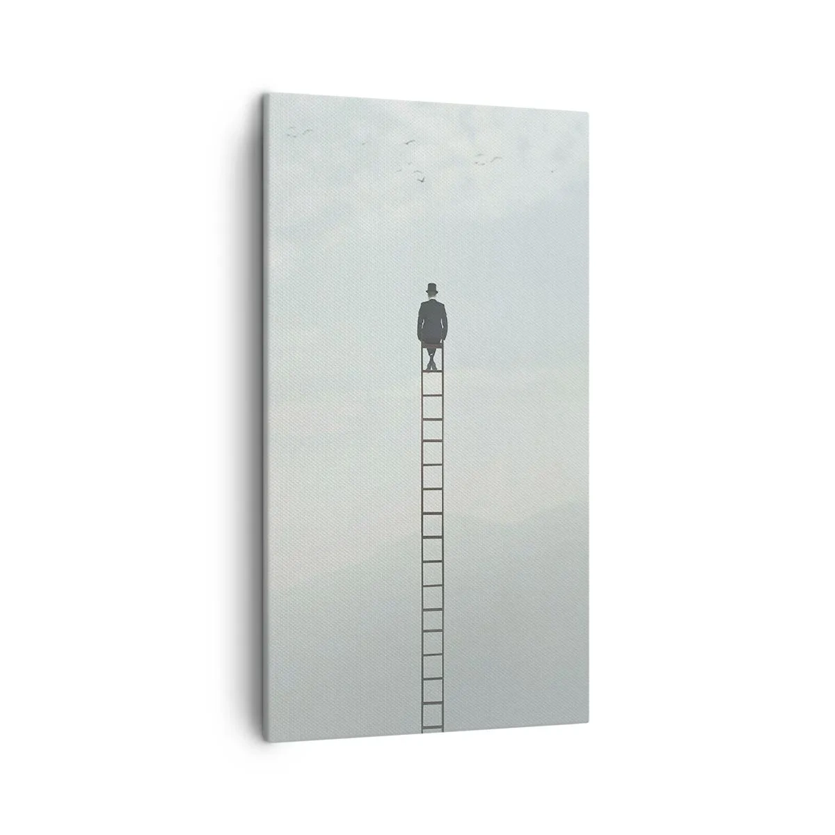 Lærredstryk - Billede på lærred - Stig yderligere - 45x80 cm