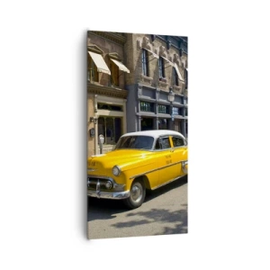 Lærredstryk - Billede på lærred - Der var engang i Amerika - 65x120 cm