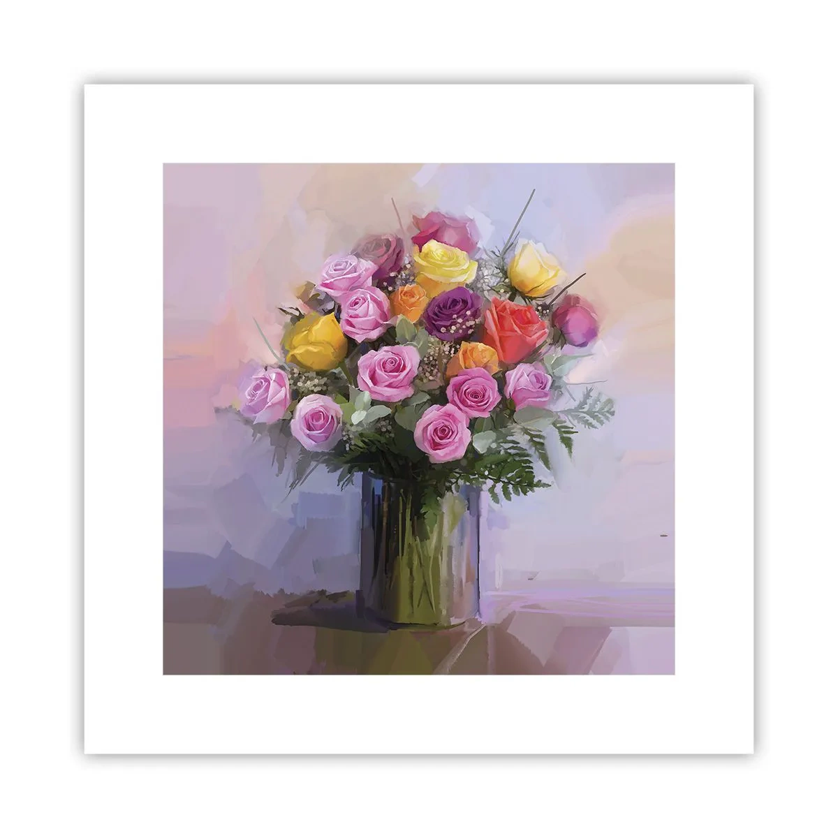 Plakat - Bevaret skønhed - 30x30 cm