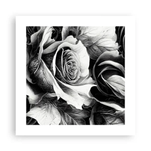 Plakat - Altid dronning - 40x40 cm