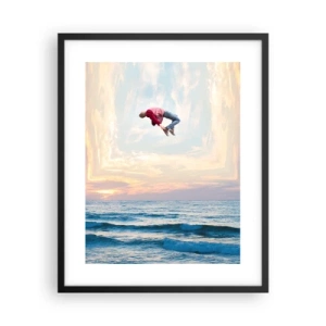 Plakat i sort ramme - Til en anden dimension - 40x50 cm