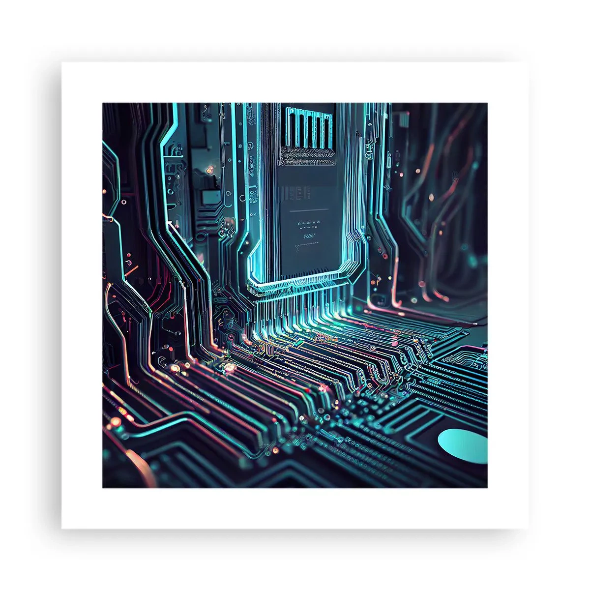 Plakat - Jeg tror... - 40x40 cm