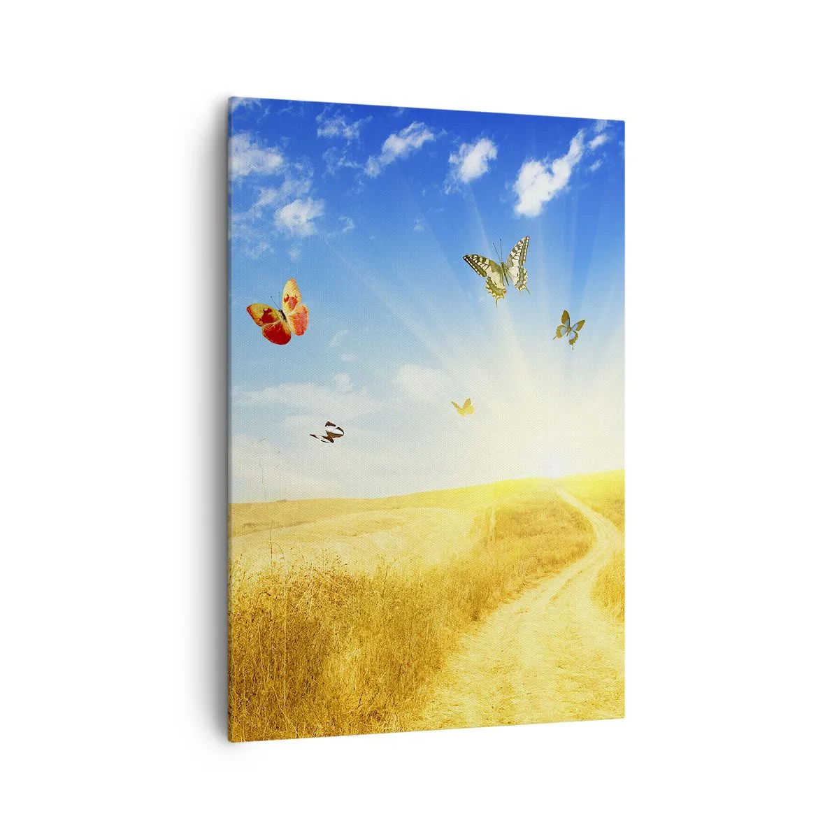 Lærredstryk - Billede på lærred - Og hvordan kan man ikke elske sommeren? - 70x100 cm