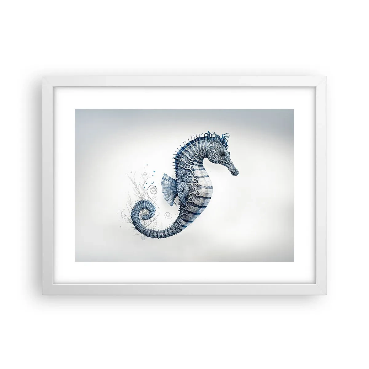 Plakat i hvid ramme - En subtil vittighed fra naturen - 40x30 cm