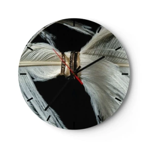 Vægur, Uret - ...og jeg vil ikke forlade dig... - 40x40 cm