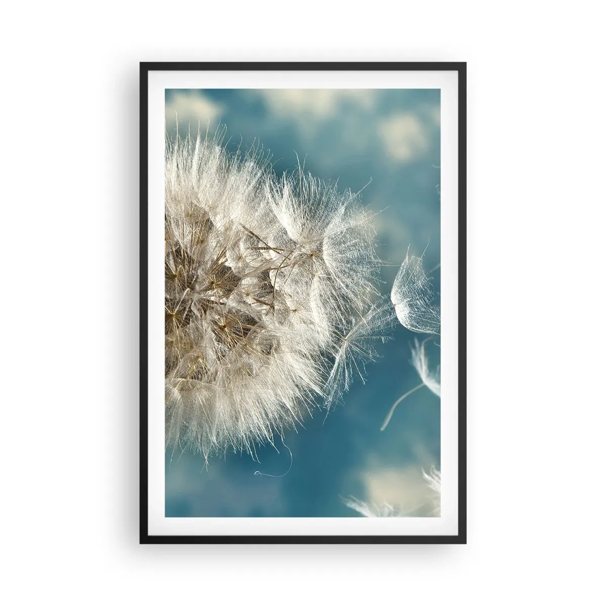 Plakat i sort ramme - En engels åndedræt - 61x91 cm