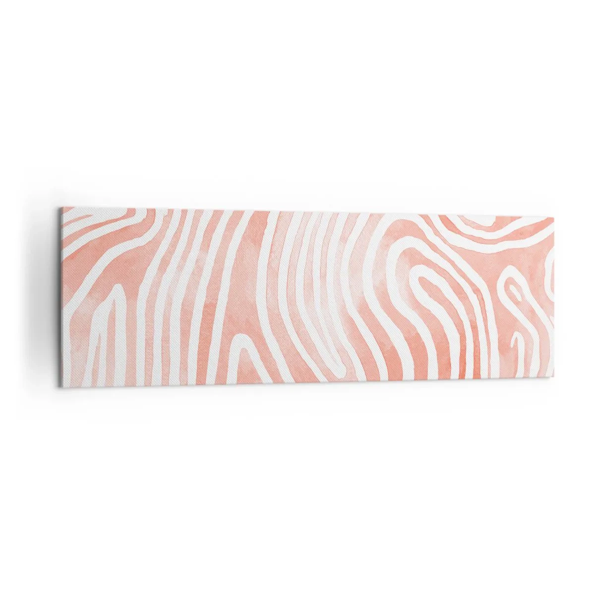 Lærredstryk - Billede på lærred - I en labyrint af koraller - 160x50 cm