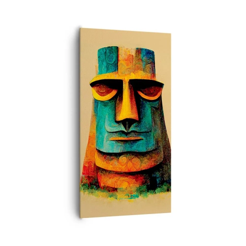 Lærredstryk - Billede på lærred - Statuarisk, men alligevel sympatisk - 65x120 cm