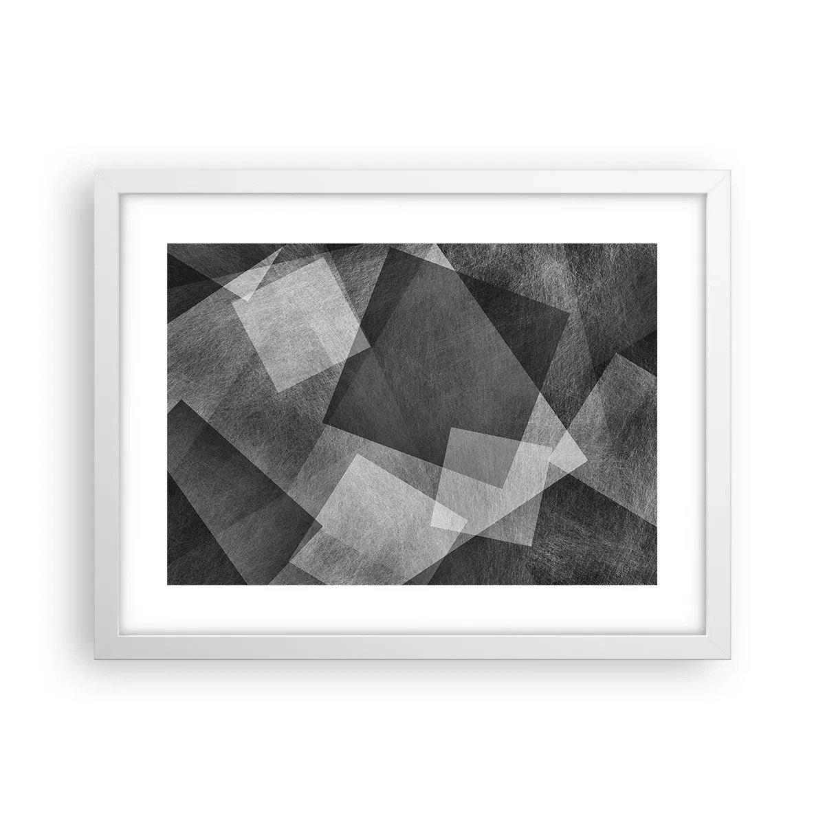 Plakat i hvid ramme - Et evigt symbol på bestandighed og orden - 40x30 cm