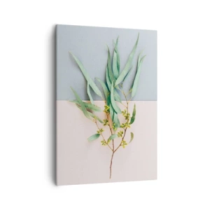 Lærredstryk - Billede på lærred - Pastelfarvernes subtilitet - 50x70 cm