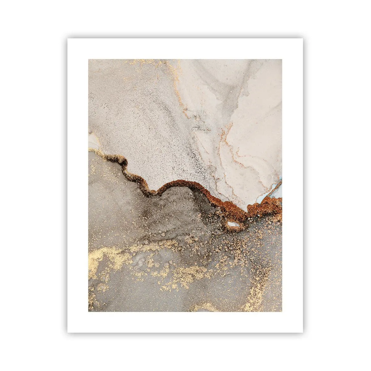 Plakat - På farvegrænsen - 40x50 cm