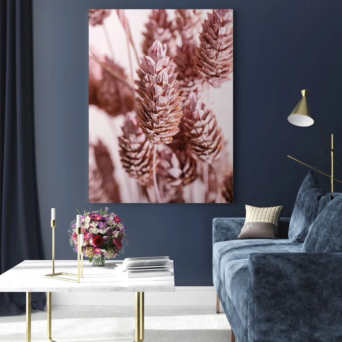 Billede på glas - Tilsyneladende ubemærket - 50x70 cm