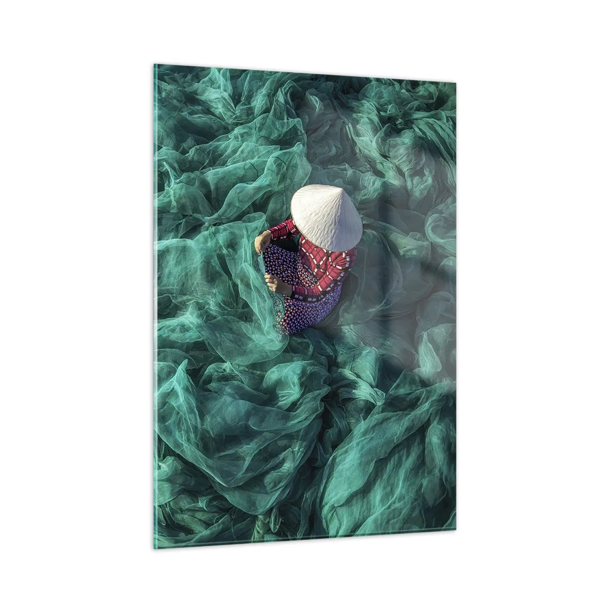Billede på glas - I et hav af lys - 50x70 cm