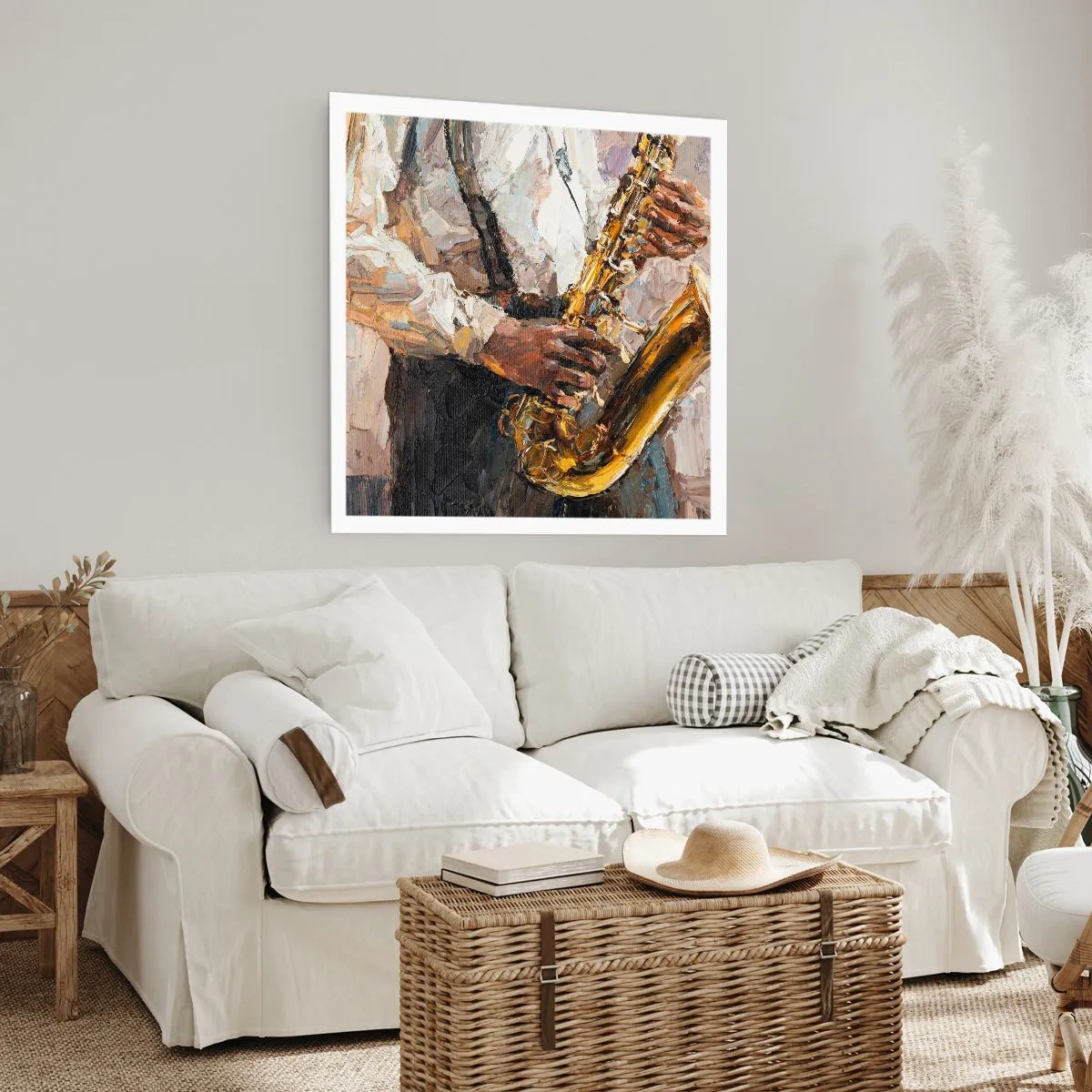 Plakat - Tid til at gå solo - 30x30 cm